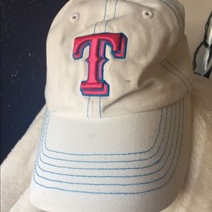 3 Texas Rangers hats for women
